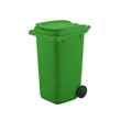 Plastic Mini Desk Trash Can Garbage Bin W/ Lid | https://www.bestnamebadges.com