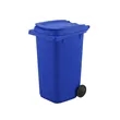 Plastic Mini Desk Trash Can Garbage Bin W/ Lid | https://www.bestnamebadges.com