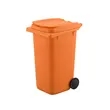 Plastic Mini Desk Trash Can Garbage Bin W/ Lid | https://www.bestnamebadges.com
