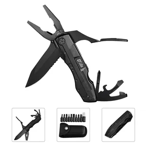 10 In 1 Stainless Steel Folding EDC Multitool Pocket Knife