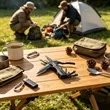 10 In 1 Stainless Steel Folding EDC Multitool Pocket Knife | https://www.bestnamebadges.com