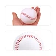 9" Official Size Leather Baseball W/ Rubber Core | https://www.bestnamebadges.com