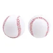 9" Official Size Leather Baseball W/ Rubber Core | https://www.bestnamebadges.com