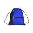 Two Tone Sports Drawstring Backpack Cinch Bag | https://www.bestnamebadges.com