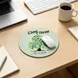 8" Full Color Round Non Slip Rubber Base Mouse Pad | https://www.bestnamebadges.com
