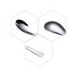 5" Classic Stainless Steel Coffee Spoon | https://www.bestnamebadges.com