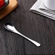 5" Classic Stainless Steel Coffee Spoon | https://www.bestnamebadges.com