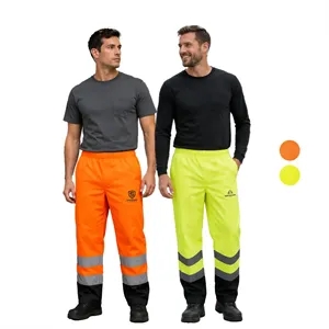 Hi Viz Class E Reflective Tape Over Trousers Safety Pants