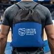 Jadis Drawstring Bag w/ Zipper Pocket | https://www.bestnamebadges.com