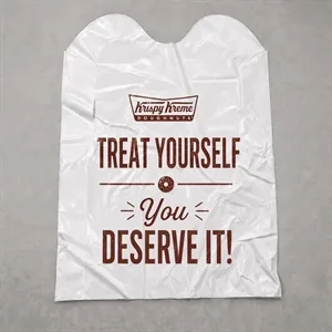 Premium Adult Plastic Bibs With One Color Custom Imprint