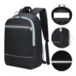 Durable Color Block Backpack For School | https://www.bestnamebadges.com