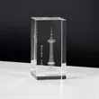 Corporate Optical Crystal Recognition Award | https://www.bestnamebadges.com