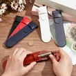 Genuine Leather Single Pen Case | https://www.bestnamebadges.com