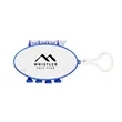 10-Piece Golf Tee Set Keychain | https://www.bestnamebadges.com