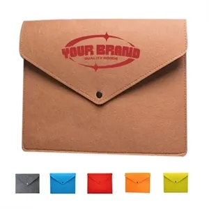 Felt A4 Document Bag Durable Briefcase