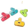 Cartoon PP Plastic Binder Clips | https://www.bestnamebadges.com
