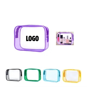 Personalized Clear Makeup & Toiletry Bag