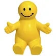 Smiley Face PU Figure Phone Stand | https://www.bestnamebadges.com