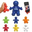 Smiley Face PU Figure Phone Stand | https://www.bestnamebadges.com