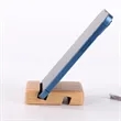 Engraved Wooden Cell Phone Holder | https://www.bestnamebadges.com