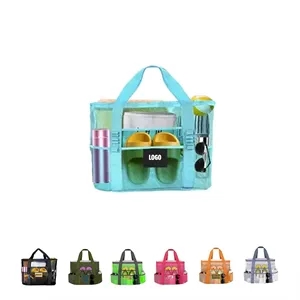 Large Mesh Beach Tote Bags