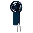 Portable Mini USB Rechargable Handheld Fan With Carabiner | https://www.bestnamebadges.com