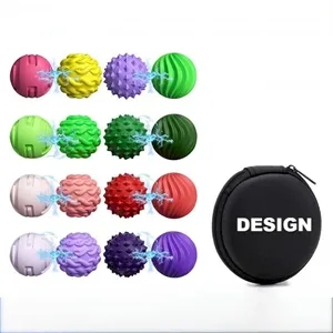 8pc Silicone Magnetic Fidget Balls Sensory Relaxation Set