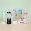 Large Capacity Outdoor Sports Gradient Water Bottle Straw | https://www.bestnamebadges.com