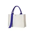 Canvas Tote Bag W/Slogan Strap | https://www.bestnamebadges.com