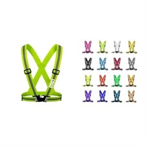 Adjustable eflective Vest Running Gears