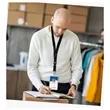 Nylon ID Badge Lanyards | https://www.bestnamebadges.com
