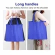 Reusable Reinforced Handle Grocery Bags | https://www.bestnamebadges.com