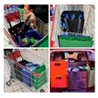 Reusable Reinforced Handle Grocery Bags | https://www.bestnamebadges.com