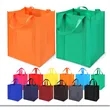 Reusable Reinforced Handle Grocery Bags | https://www.bestnamebadges.com