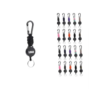Retractable Braided Keychains