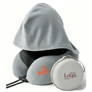 Hooded Travel Neck Pillow