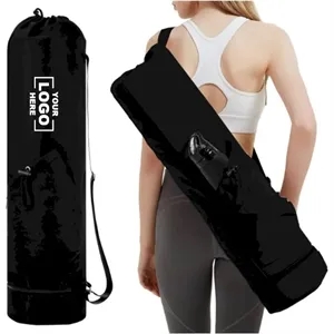 Yoga Mat Bag with Water Bottle Pocket