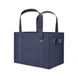 Recycled Non-Woven Collapsible Box Tote | https://www.bestnamebadges.com