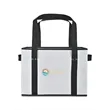 Recycled Non-Woven Collapsible Box Tote | https://www.bestnamebadges.com