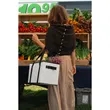 Recycled Non-Woven Collapsible Box Tote | https://www.bestnamebadges.com