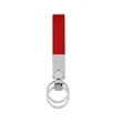 PU Leather Strap Keychain Key Holder W/ Double Ring | https://www.bestnamebadges.com