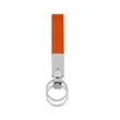 PU Leather Strap Keychain Key Holder W/ Double Ring | https://www.bestnamebadges.com