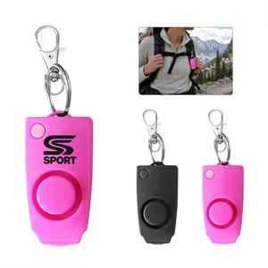 120 dB Loud Siren Song Personal Safety Alarm Keychain