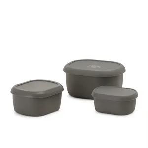 Silicone Storage Container, Set of 3