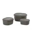 Silicone Storage Container, Set of 3 | https://www.bestnamebadges.com