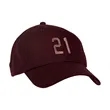 Ahead Clubhouse Wool & Flannel Cap | https://www.bestnamebadges.com