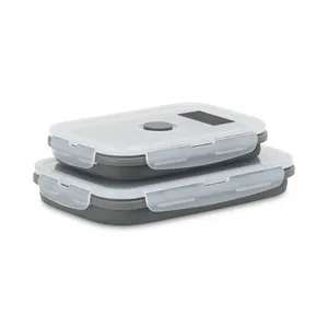 Collapsible Bento Food Storage Set | https://www.bestnamebadges.com