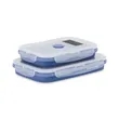 Collapsible Bento Food Storage Set | https://www.bestnamebadges.com
