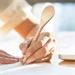 Wooden Spoon Pen | https://www.bestnamebadges.com