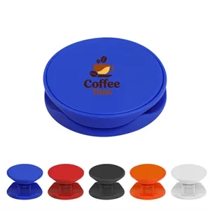 Foldable Expanding Plastic Phone Grip Holder Stand
